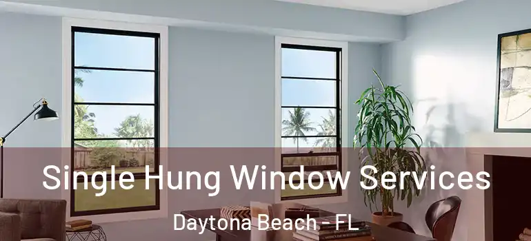  Single Hung Window Services Daytona Beach - FL