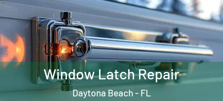  Window Latch Repair Daytona Beach - FL